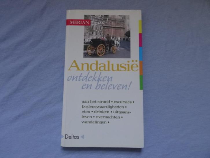 Andalusie ; merian live reisgids, Boeken, Reisgidsen, Zo goed als nieuw, Reisgids of -boek, Europa, Overige merken, Ophalen of Verzenden