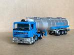 Tekno model DAF 95 met Hobur tankoplegger, Hobby en Vrije tijd, Modelauto's | 1:50, Ophalen of Verzenden, Zo goed als nieuw, Bus of Vrachtwagen
