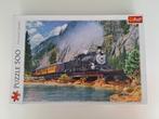 Trefl stoomtrein / bergtrein puzzel (500 stukjes), Ophalen of Verzenden, 500 t/m 1500 stukjes, Zo goed als nieuw, Legpuzzel