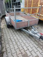 Enkelassige aanhanger 1350 kilo, Ophalen, Gebruikt