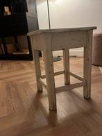 Vintage Van Dijk & Ko Tafeltje, Ophalen of Verzenden, Gebruikt, Wit, Hout