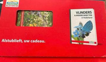 NATIONALE POSTCODE LOTERIJ VLINDERS & ANDERE INSECTEN beschikbaar voor biedingen