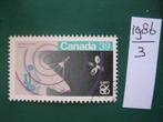 postzegels canada no  3, Verzenden, Gestempeld