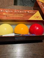 Biljartballen sets te koop, Ophalen, Zo goed als nieuw, Keu of Ballen