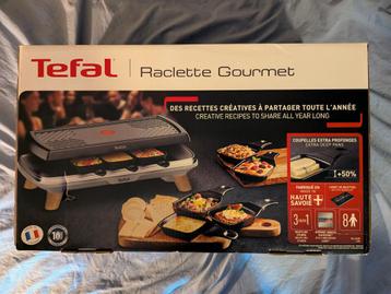  Tefal Raclette Gourmet 3-in-1 RE610D gourmetstel  beschikbaar voor biedingen