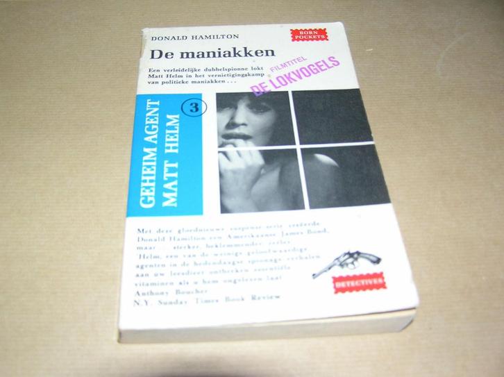 De Maniakken-Donald Hamilton, Boeken, Detectives, Gelezen, Ophalen of Verzenden