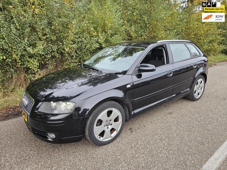Audi A3 Sportback 1.6 Ambition, Auto's, Audi, Bedrijf, Te koop, A3, ABS, Airbags, Centrale vergrendeling, Cruise Control, Elektrische buitenspiegels