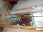 Vitrinekast, Huis en Inrichting, Kasten | Vitrinekasten, Ophalen, Eikenhout, 50 tot 100 cm, Zo goed als nieuw