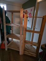 Houten stellingkast, Huis en Inrichting, Kasten | Stellingkasten, Ophalen, Gebruikt