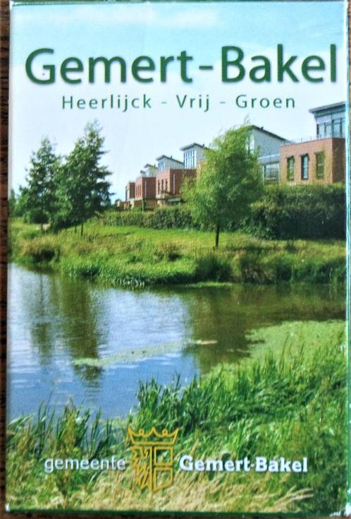 Gemeente GEMERT Bakel - Groen - KWARTET - nieuw, Verzamelen, Speelkaarten, Jokers en Kwartetten, Nieuw, Kwartet(ten), Ophalen of Verzenden