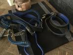 Hondenriemen halsband voerbak, Ophalen of Verzenden, Gebruikt