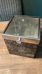 Super apart oud winkel blik met glazen deksel Jamin 1971, Ophalen of Verzenden, Gebruikt, Overige