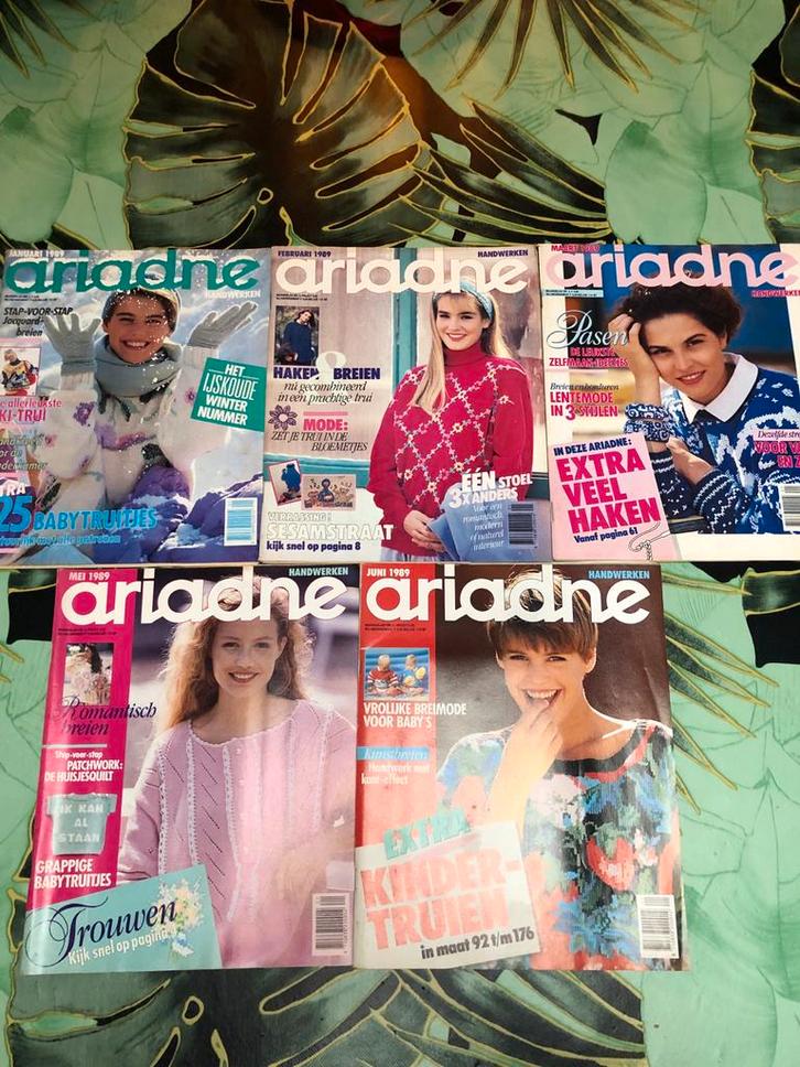 Ariadne 1989, Boeken, Tijdschriften en Kranten, Gelezen, Damesbladen, Ophalen of Verzenden