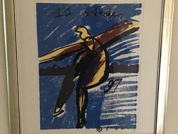 Herman Brood…. Zeefdruk 11 steden 1997 beschikbaar voor biedingen