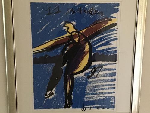 Herman Brood…. Zeefdruk 11 steden 1997, Antiek en Kunst, Kunst | Litho's en Zeefdrukken, Ophalen