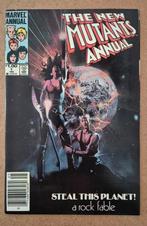 New Mutants Annual #1 1st App Lila Cheney Newsstand 1984 NM-, Eén comic, Amerika, Marvel Comics, Ophalen of Verzenden