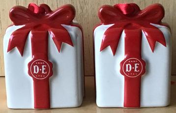 Kersthanger porselein Douwe Egberts / DE (2x) - ZGAN beschikbaar voor biedingen