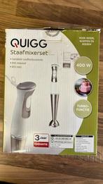 Quigg Staafmixerset, Minder dan 1 liter, Ophalen, Zo goed als nieuw, 3 snelheden of meer