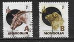 219-25 Mongolie 2004 / setje Dieren, Verzenden, Gestempeld, Centraal-Azië