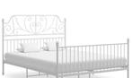 Ikea Leirvik Bed 180 bij 200, Huis en Inrichting, Slaapkamer | Bedden, Ophalen, Wit, Tweepersoons, Zo goed als nieuw