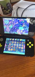 New 2DS XL Gemod + Veel Spellen!, Spelcomputers en Games, Ophalen, Gebruikt, Met games, Zwart