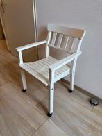 Houten IKEA tuinstoelen, wit, 2 stuks., Ophalen, Zo goed als nieuw, Wit, Twee
