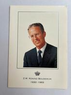 Bedankkaart overlijden Boudewijn, Ophalen of Verzenden, Zo goed als nieuw, Buitenland, Kaart, Foto of Prent