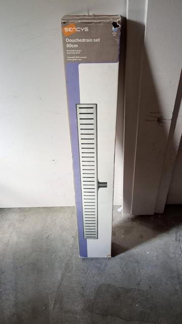 douche drain, douche goot, Sencys zwart beschikbaar voor biedingen