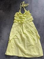 RYB dress halter jurkje lime groen mt 140, Meisje, Ryb dress, Gebruikt, Ophalen of Verzenden