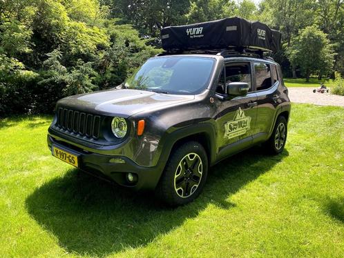 Overlander Jeep Renegade Trailhawk 2.0l Diesel 4x4 daktent, Auto's, Bestelauto's, Particulier, 4x4, ABS, Achteruitrijcamera, Airbags