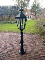 Klassieke Lantaarnpaal Buitenverlichting Aluminium, Tuin en Terras, Buitenverlichting, Gebruikt, Minder dan 50 watt, Staande lamp