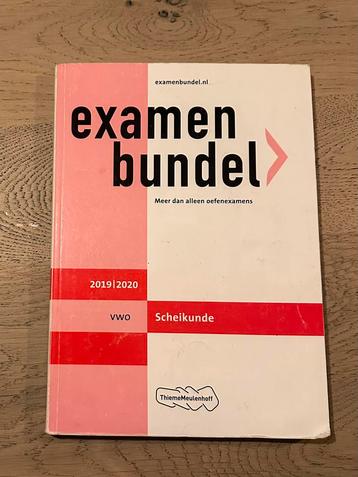 Examenbundel  vwo Scheikunde 2019/2020