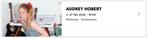 2x Tickets Audrey Hobert - Melkweg 27 februari, Twee personen