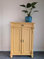 Vintage antiek grenen kast 149x99x46cm, Huis en Inrichting, Kasten | Overige, Ophalen, Gebruikt