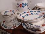 Groot Boerenbont servies, Ophalen, Aardewerk, Boerenbont, Bord(en)