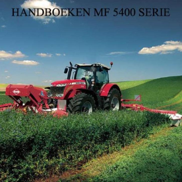 Handboeken MF 5425 5435 5445 5455 5460 en 5465, Boeken, Vervoer en Transport, Nieuw, Tractor en Landbouw, Ophalen of Verzenden