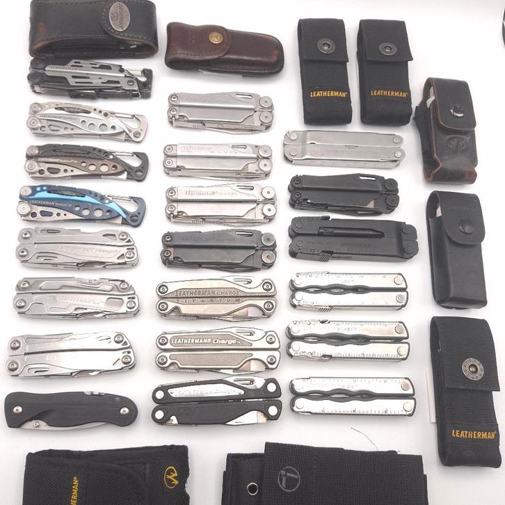 Leatherman multitools per stuk, Caravans en Kamperen, Kampeergereedschap, Zo goed als nieuw, Ophalen of Verzenden
