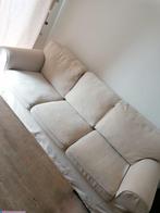 Gratis IKEA EKTORP Bankstel creme stof., Huis en Inrichting, Ophalen, Gebruikt, Driepersoons, 75 tot 100 cm
