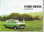 Brochure Ford FIESTA, 1976 (NL)., Ford, Nieuw, Ophalen of Verzenden, Ford