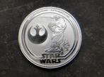 2025 Niue - Star Wars - Luke Skywalker - 1 oz silver, Ophalen of Verzenden, Zilver