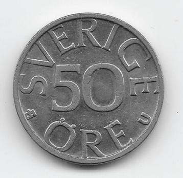 Zweden 50 öre 1984 KM# 855 beschikbaar voor biedingen