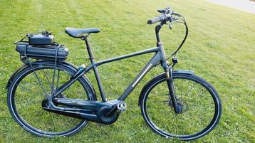 Goede luxe herenfiets Giant Entour E-bike 50cm 8 spees