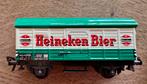 Fleischmann 5026 bierwagen Heineken. 2 stuks., Hobby en Vrije tijd, Modeltreinen | H0, Gelijkstroom, Fleischmann, Wagon, Ophalen of Verzenden