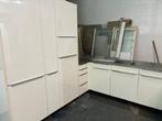 Complete hoogglans wit keuken met alle apparatuur €1.499,-, Huis en Inrichting, Keuken | Complete keukens, Overige materialen