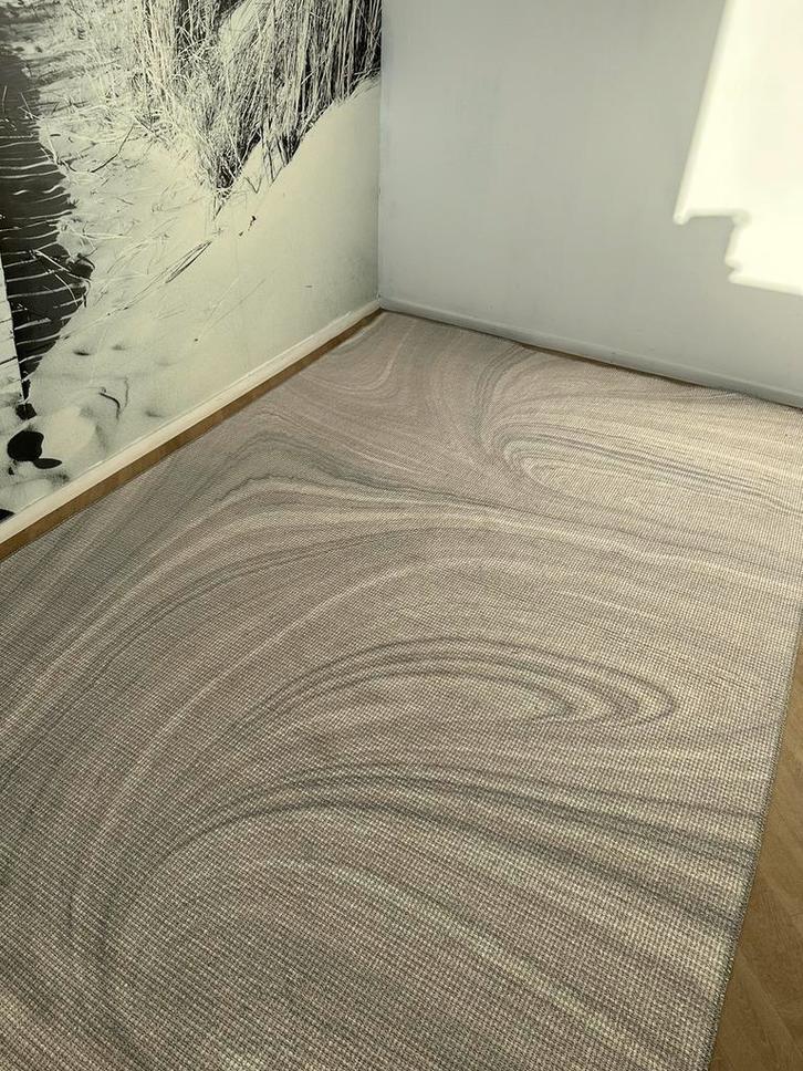 Brinker Grunge design 3 grey 200/300 karpet vloerkleed, Huis en Inrichting, Stoffering | Tapijten en Kleden, Nieuw, 200 cm of meer