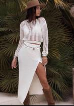 Moost wanted setje Gaia top + adiva wikkel rok maat XS/S, Wit, Nieuw, Ophalen of Verzenden, Maat 34 (XS) of kleiner