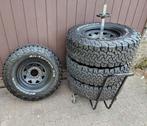 4x BFGoodrich LT265/75 R16 banden, velgen + rek – 6x139.7, Ophalen, Zo goed als nieuw