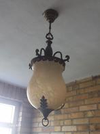antieke, bijzondere lamp, Huis en Inrichting, Ophalen, Gebruikt, Glas