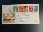 FDC E69 kinderzegels 1964, Ophalen of Verzenden, Beschreven, Nederland