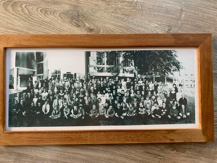 Vintage foto AVRO Kinderkoor Jacob Hamel Hilversum, Verzamelen, Foto's en Prenten, Zo goed als nieuw, Foto, Overige onderwerpen